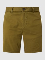 Chino-Shorts mit Bio-Baumwolle Modell 'Stuart' von Scotch & Soda Grün - 5