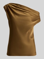 Top bluzkowy o satynowym wyglądzie, krój regular fit od Lauren Ralph Lauren - 34