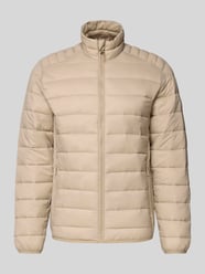 Gewatteerd jack met ritssluiting, model 'BRADLEY' van Jack & Jones Beige - 29