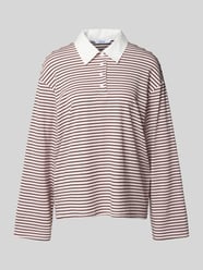 koszulka polo o kroju regular fit z mieszanka lyocellu model 'ANNI' od VILLA SOPHIE Fuksjowy - 28