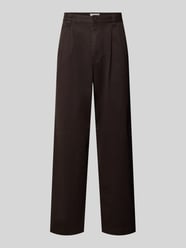 barrel fit broek van katoenmix van Marc O'Polo DENIM - 41