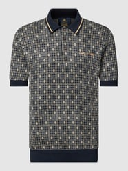 Koszulka polo ze wzorem w kratę model ‘Archive Grid’ od Lyle & Scott Niebieski - 17