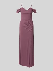 Abendkleid mit Beinschlitz von Mascara Pink - 47
