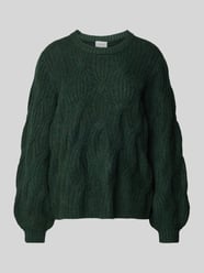 Gebreide pullover met kabelpatroon, model 'ELLA' van Vila - 16