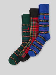 Socken mit Logo-Stitching im 3er-Pack von Polo Ralph Lauren Underwear - 7