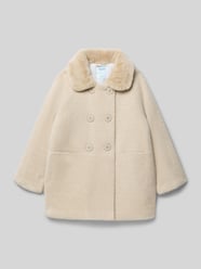 Regular Fit Jacke aus Kunstfell von Mayoral Beige - 5