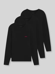 Regular fit shirt met lange mouwen van puur katoen in set van 3 van HUGO - 14