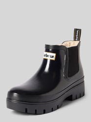 Laars met labelpatch model 'Halton Faux Fur Welly' van Barbour - 3