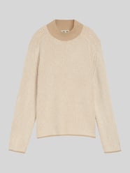 Pullover mit Mock Neck Kragen von Tom Tailor Beige - 12