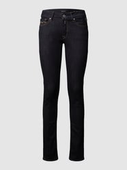 Skinny Fit Jeans mit Stretch-Anteil Modell 'New Luz' von Replay Blau - 18