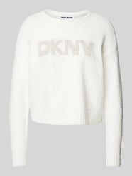 Gebreide pullover met labelprint van DKNY - 39