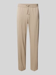 Relaxed Fit Hose aus Viskose mit Tunnelzug von Lindbergh Beige - 41