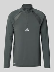 Slim Fit Sport-Langarmshirt mit Logo-Print von adidas Training - 8
