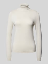 Shaped Fit Rollkragenpullover mit Glitzer-Effekt Modell 'HAPPYSHINE' von Vero Moda Grau - 13