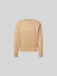 Pullover mit gerippten Abschlüssen von Dsquared2 Beige - 19