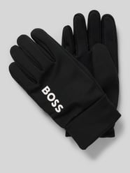 Handschoenen met labelopschrift, model 'RUNNING' van BOSS - 19