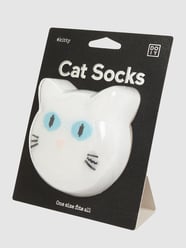 Socken mit Effektgarn von Doiy Weiß - 40