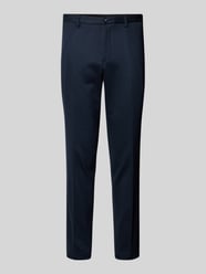 slim fit jersey stoffen broek van viscosemix van ROY ROBSON - 3