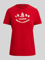 regular fit T-shirt van puur katoen van Lauren Ralph Lauren - 36