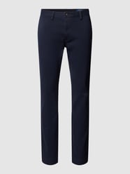 Slim Stretch Fit Hose mit Knopfverschluss Modell 'BEDFORD' von Polo Ralph Lauren Blau - 37