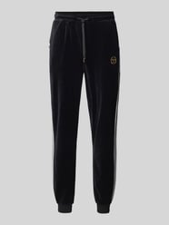 Sweatpants met labelstitching, model 'DAMARIND' van SERGIO TACCHINI - 14