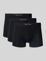 Trunks mit elastischem Logo-Bund im 3er-Pack von PAUL SMITH Schwarz - 8