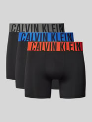 Trunks mit elastischem Logo-Bund im 3er-Pack von Calvin Klein Underwear Schwarz - 45