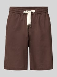 Leinenshorts mit elastischem Bund und Tunnelzug von ANOTHER COTTON LAB - 17