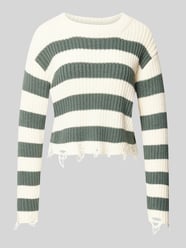 Pullover met lange mouwen en ronde hals, model 'MERCER' van Vero Moda Groen - 47