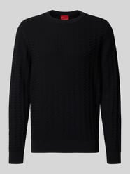 Pullover mit strukturierter Strickoptik Modell 'Simond' von HUGO - 28