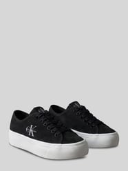 sneakersy z detalami z logo od CK Calvin Klein - 46
