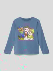 Longsleeve mit Motiv-Print von Name It Blau - 25