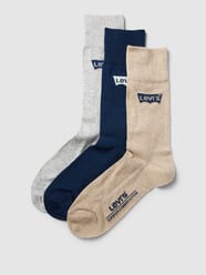 Socken mit Label-Details im 3er-Pack von Levi's® Beige - 25