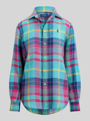 Koszula bluzowa z czystego lnu, krój regular fit od Polo Ralph Lauren - 24