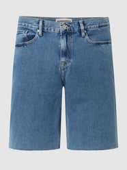 Korte jeans van biologisch katoen, model 'Aasko' van Armedangels Blauw - 41