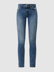 Super skinny fit jeans met stretch, model 'Nicole'  van LTB Blauw - 7