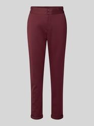 Spodnie materiałowe o kroju slim fit z przeszytymi brzegami model ‘Nanni’ od FREE/QUENT - 34