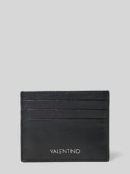 Kartenetui aus echtem Leder mit Logo-Applikation von VALENTINO BAGS - 6