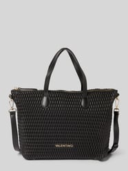 Handtasche mit Strukturmuster Modell 'FREQUENCY' von VALENTINO BAGS Schwarz - 40