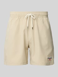 Badehose mit Label-Stitching von Polo Sport Beige - 47