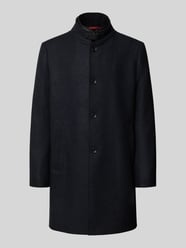 Lange jas met opstaande kraag, model 'CHOICE' van Cinque - 10