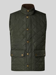 Slim Fit Weste mit Logo-Stitching Modell 'NEW LOWERDALE' von Barbour - 38