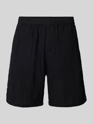 Szorty o kroju regular fit z elastycznym pasem od REVIEW - 17
