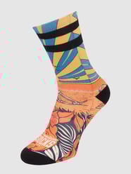 Socken mit Allover-Muster Modell 'Summer Paradise' von American Socks Orange - 41
