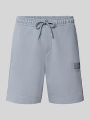 Szorty dresowe o kroju regular fit z mieszanka bawełny model 'JT_SHORTS' od BOSS Green - 36