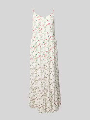 Tailliertes Freizeitkleid mit Allover-Muster Modell 'FYA' von Pieces - 38