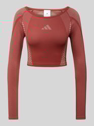 Cropped Longsleeve mit Label-Print von ADIDAS SPORTSWEAR - 11