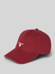 Basecap mit Label-Stitching Modell 'CASCADE' von Barbour Rot - 8