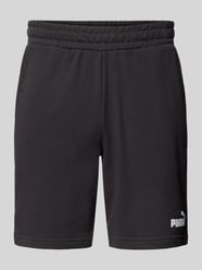 Regular Fit Sweatshorts mit Label-Print von PUMA PERFORMANCE Schwarz - 25