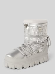 Boots mit Label-Detail Modell 'UNIQUES' von Guess Grau - 37